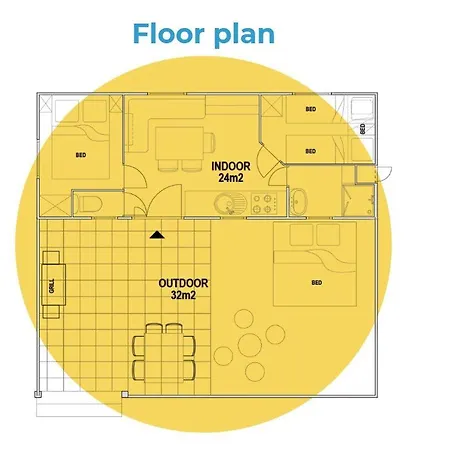 West Coast Mobilhome With Xxl Terrace * Tar-Vabriga