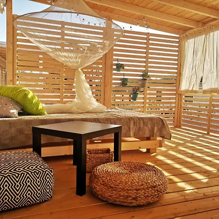West Coast Mobilhome With Xxl Terrace Village de vacances